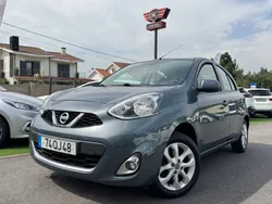 Cinzento Usado 2015 Nissan Micra Visia Citadino | € 7.250 (Bom preço)