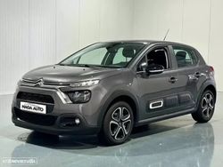 Cinzento Usado 2021 Citroën C3 Feel Citadino | € 14.850 (Preço justo)