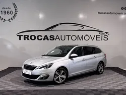 Cinza Usado 2015 Peugeot 308 Allure Carrinha | € 11.900 (Preço justo)