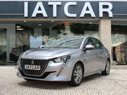 Cinza Usado 2021 Peugeot 208 Active Citadino | € 12.900 (Preço justo)
