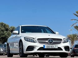 Branco Usado 2019 Mercedes C200 Business Carrinha | € 29.900 (Preço elevado)