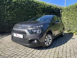 Cinza Usado 2021 Citroën C3 PureTech Citadino | € 12.340 (Bom preço)