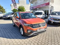 Laranja Usado 2022 VW T-Cross Life SUV | € 17.990 (Preço justo)