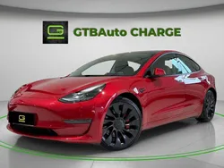 Vermelho Usado 2021 Tesla Model 3 Sedan | € 34.900 (Preço elevado)