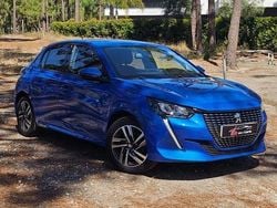 Azul Usado 2020 Peugeot 208 Allure Citadino | € 12.990 (Preço elevado)