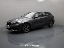 Cinzento Usado 2021 BMW 116 Advantage Citadino | € 26.690 (Caro)