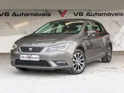 Cinza Usado 2014 Seat Leon I-Tech Citadino | € 11.490 (Preço justo)