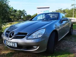 Cinzento Usado 2006 Mercedes SLK200 Cabrios | € 13.500 (Bom preço)