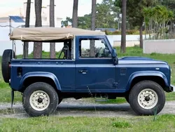 Azul Usado 2008 Land Rover Defender SUV | € 36.000 (Preço justo)