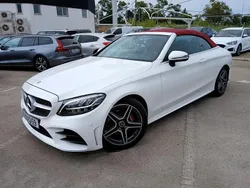 Branco Usado 2019 Mercedes C220 AMG line Cabrios | € 42.950 (Preço elevado)