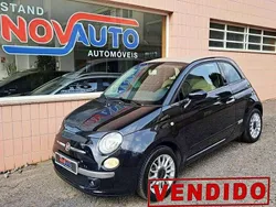 Preto Usado 2014 Fiat 500C Lounge Cabrios | € 8.500 (Bom preço)