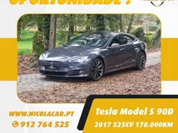 Cinzento Usado 2017 Tesla Model S Sedan | € 30.990 (Preço justo)