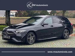 Preto Usado 2024 Mercedes C300e AMG line Carrinha | € 47.900 (Preço justo)