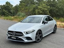 Cinza Usado 2019 Mercedes A180 AMG line | € 29.900 (Caro)