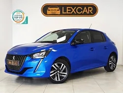 Azul Usado 2022 Peugeot 208 Allure Citadino | € 17.900 (Preço justo)