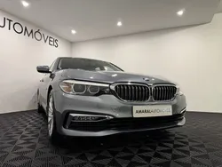 Cinza Usado 2017 BMW 520 Luxury Line Sedan | € 27.900 (Preço elevado)