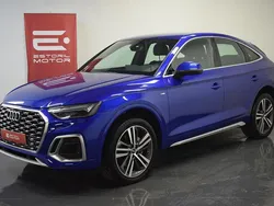 Azul Usado 2021 Audi Q5 S-Line SUV | € 44.500 (Caro)