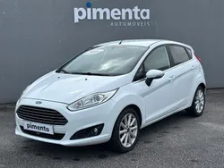 Branco Usado 2016 Ford Fiesta Titanium Citadino | € 14.450 (Caro)