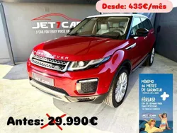 Vermelho Usado 2016 Land Rover Range Rover evoque | € 27.990 (Preço elevado)