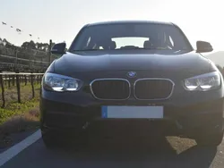 Preto Usado 2015 BMW 116 Citadino | € 14.900 (Preço justo)