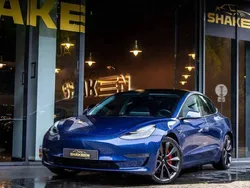 Azul Usado 2020 Tesla Model 3 Performance Sedan | € 31.900 (Preço justo)