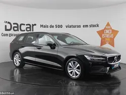 Preto Usado 2021 Volvo V60 Momentum Carrinha | € 25.399 (Super Preço)