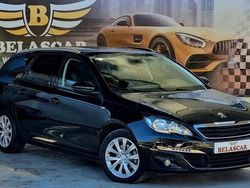 Preto Usado 2017 Peugeot 308 SW Style Carrinha | € 7.900