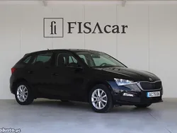 Preto Usado 2020 Skoda Scala Ambition Citadino | € 14.500 (Preço justo)