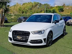 Branco Usado 2016 Audi A3 Sportback S-Line Citadino | € 19.499 (Preço elevado)