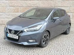 Cinzento Usado 2022 Nissan Micra Acenta Citadino | € 17.900 (Preço justo)