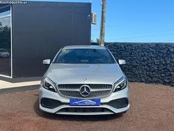 Cinza Usado 2017 Mercedes A180 AMG line Citadino | € 22.900 (Preço elevado)