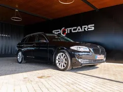 Preto Usado 2011 BMW 520 Exclusive Carrinha | € 14.990 (Preço justo)