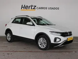 Branco Usado 2023 VW T-Roc Life SUV | € 20.390 (Bom preço)