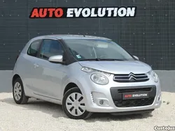 Cinza Usado 2018 Citroën C1 Shine Citadino | € 8.450 (Bom preço)