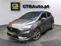 Cinza Usado 2022 Ford Fiesta ST-Line Citadino | € 15.999 (Preço justo)