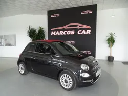 Preto Usado 2017 Fiat 500C Lounge Cabrios | € 14.400 (Preço justo)