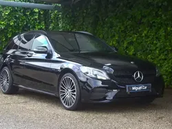 Preto Usado 2019 Mercedes C300 AMG line Carrinha | € 32.500 (Preço justo)