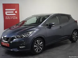 Cinza Usado 2018 Nissan Micra S Citadino | € 11.500 (Preço justo)