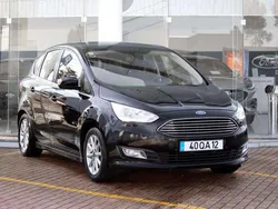 Preto Usado 2015 Ford C-MAX Titanium S Monovolume | € 12.750 (Preço justo)