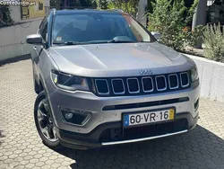 Cinza Usado 2018 Jeep Compass Limited SUV | € 17.450 (Preço justo)