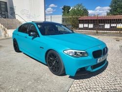 Azul Usado 2010 BMW 525 Sedan | € 14.990 (Preço justo)