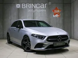 Cinzento Usado 2022 Mercedes A180 AMG line | € 31.890 (Bom preço)