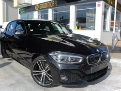 Preto Usado 2018 BMW 116 M Sport Citadino | € 19.900 (Preço justo)