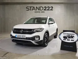 Branco Usado 2022 VW T-Cross Life SUV | € 18.450 (Preço justo)