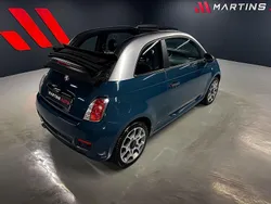 Azul Usado 2013 Fiat 500C Lounge Cabrios | € 9.990 (Preço elevado)