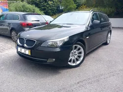 Preto Usado 2009 BMW 520 Sport Line Carrinha | € 9.990 (Preço justo)