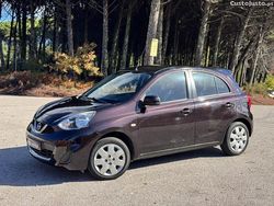 Castanho Usado 2017 Nissan Micra Acenta Citadino | € 9.750