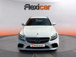 Branco Usado 2019 Mercedes C180 AMG line Sedan | € 23.990 (Preço justo)