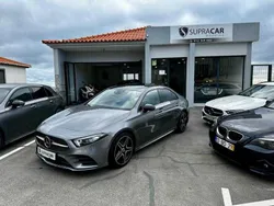 Cinzento Usado 2021 Mercedes A200 AMG line Sedan | € 36.490