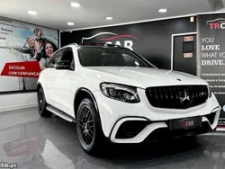Branco Usado 2017 Mercedes GLC350 AMG line | € 42.990 (Preço justo)